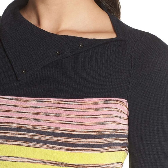 NEW! FREE PEOPLE Cropped Striped Top - Picture 3 of 7